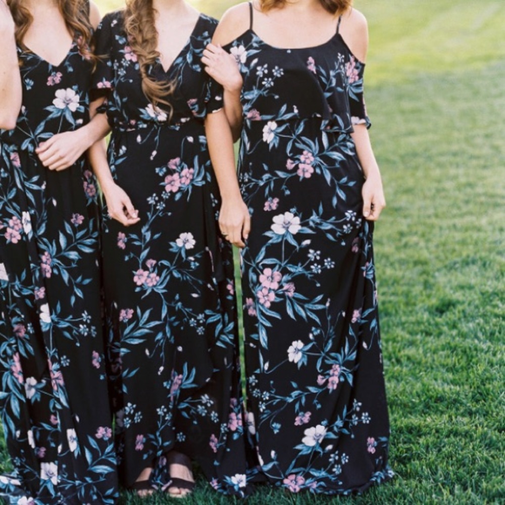 CAITLIN RUFFLE MAXI DRESS - Picture 5 of 7